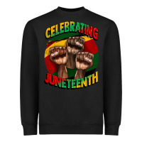 Black im celebrating juneteenth  (1) Heavyweight Sweatshirt - CowGirlArtShop