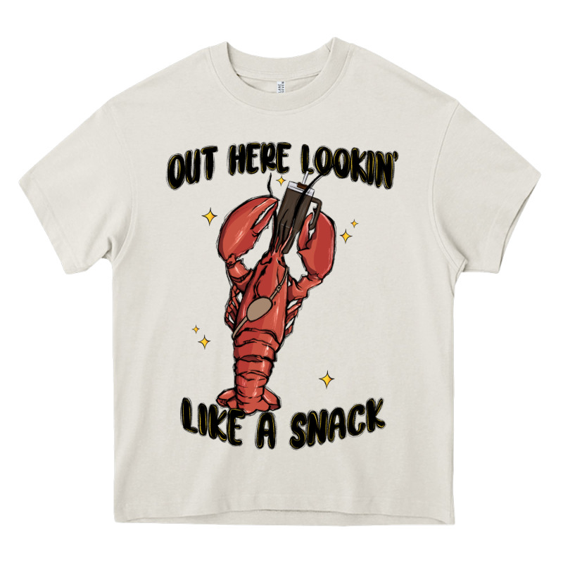 Out Here Lookin Like A Snack Boujee Heavy Core Tee by MaliasSmallBusiness | Teevron