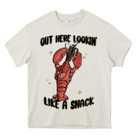 Cream out here lookin like a snack boujee Heavy Core Tee - MaliasSmallBusiness