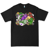 Black gamer mardi gras game controller Premium Tee - MaliasSmallBusiness
