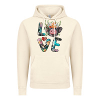 Vintage Artic pig love Vintage Hoodie - BarkalooDesign