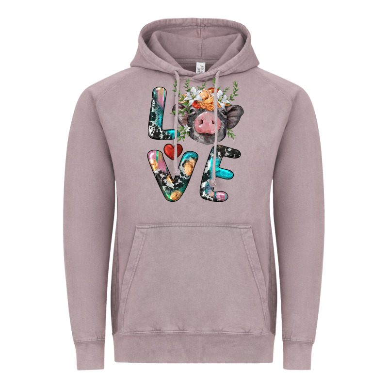 Pig Love Vintage Hoodie by BarkalooDesign | Teevron