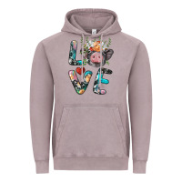 Vintage Zinc pig love Vintage Hoodie - BarkalooDesign