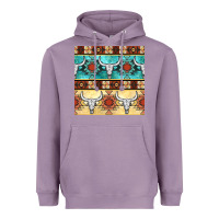 Lavender native american aztec seamless pattern 3 Heavyweight Hoodie - BundleAndBundleShop