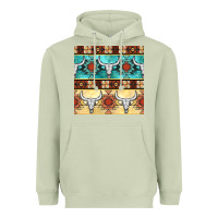 Matcha native american aztec seamless pattern 3 Heavyweight Hoodie - BundleAndBundleShop
