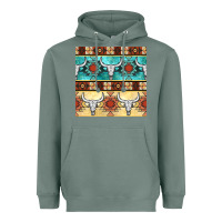 Sage native american aztec seamless pattern 3 Heavyweight Hoodie - BundleAndBundleShop