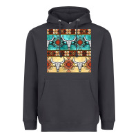 Smoke native american aztec seamless pattern 3 Heavyweight Hoodie - BundleAndBundleShop