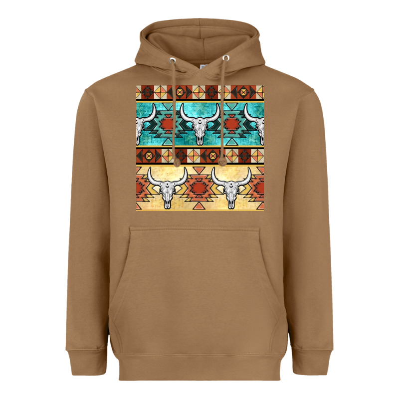 Native American Aztec Seamless Pattern 3 Heavyweight Hoodie by BundleAndBundleShop | Teevron