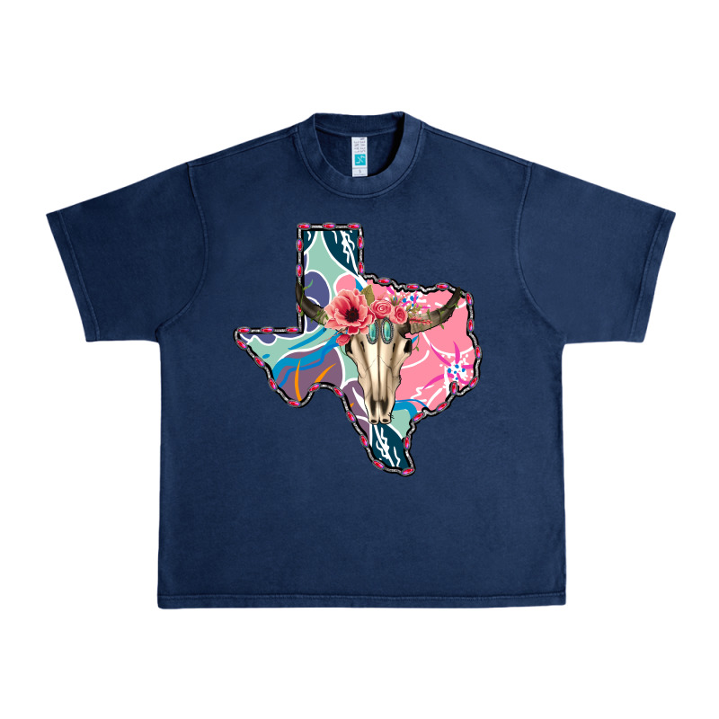 Texas Boho Bull Skull Urban Heavy Tee by Bettercallsaul | Teevron
