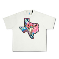 Pistachio Texas Boho Bull Skull Urban Heavy Tee - Bettercallsaul
