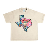 Sandshell Texas Boho Bull Skull Urban Heavy Tee - Bettercallsaul
