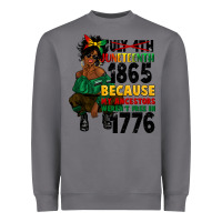 Storm juneteenth 1865 because my ancestors Heavyweight Sweatshirt - CowGirlArtShop