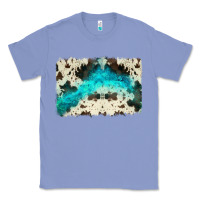 Colony Blue turquoise, cowhide backgraund Classic Tee - JahusDesignShop