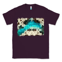 Plum turquoise, cowhide backgraund Classic Tee - JahusDesignShop
