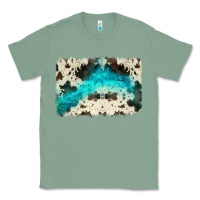 Sage turquoise, cowhide backgraund Classic Tee - JahusDesignShop