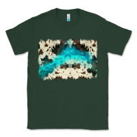 Sports Green turquoise, cowhide backgraund Classic Tee - JahusDesignShop