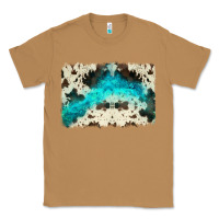 Toasted Coconut turquoise, cowhide backgraund Classic Tee - JahusDesignShop