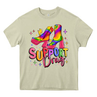 Mossy support drag pride Heavy Core Tee - MaliasSmallBusiness