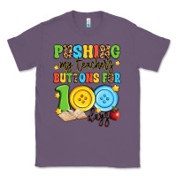 Lavender pushing my teacher's buttons for 100 days Classic Tee - Artiststas