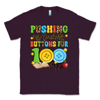 Plum pushing my teacher's buttons for 100 days Classic Tee - Artiststas