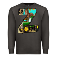 Smoke farm life alphabet lowercase letters z Premium Sweatshirt - BundleAndBundleShop