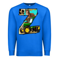 True Royal farm life alphabet lowercase letters z Premium Sweatshirt - BundleAndBundleShop