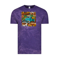 Cloud Purple country roads take me home truck coaster Vintage Tee - Jasminsmagicworld