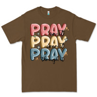 Cacao pray on it pray over it pray through it Premium Tee - MaliasSmallBusiness