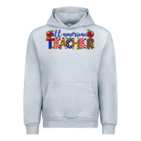 Heather Grey all american teacher Urban Hoodie - Artiststas