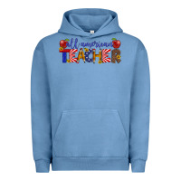 Pigment Pebble Blue all american teacher Urban Hoodie - Artiststas