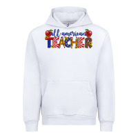 White all american teacher Urban Hoodie - Artiststas