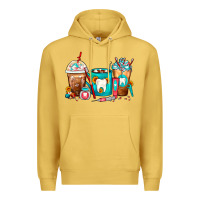 Antique Gold Dentist Coffee Cups Premium Hoodie - FaDigitalArtStudio