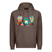 Coffee Dentist Coffee Cups Premium Hoodie - FaDigitalArtStudio
