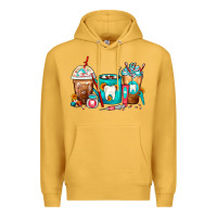 Mustard Dentist Coffee Cups Premium Hoodie - FaDigitalArtStudio
