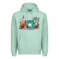 Seafoam Dentist Coffee Cups Premium Hoodie - FaDigitalArtStudio