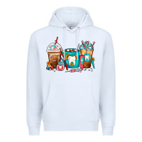 White Dentist Coffee Cups Premium Hoodie - FaDigitalArtStudio