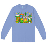Colony Blue st patricks day coffee Long Sleeve Tee - Jasminsmagicworld