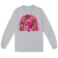 Moon Dust breast cancer rainbow Long Sleeve Tee - NancyCooperArtShop
