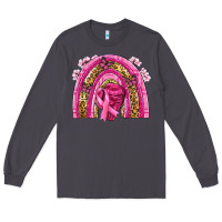 Smoke breast cancer rainbow Long Sleeve Tee - NancyCooperArtShop