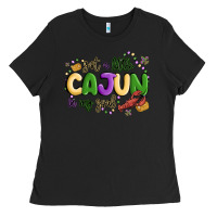 Black got a little cajun in my soul Ladies Tee - MaliasSmallBusiness