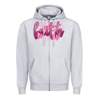 Faith Breast Cancer Zipper Hoodie | Teevron