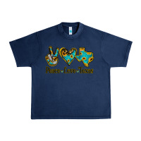Navy Peace Love Texas Urban Heavy Tee - Bettercallsaul