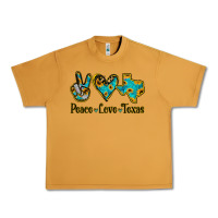 Peanut Butter Peace Love Texas Urban Heavy Tee - Bettercallsaul