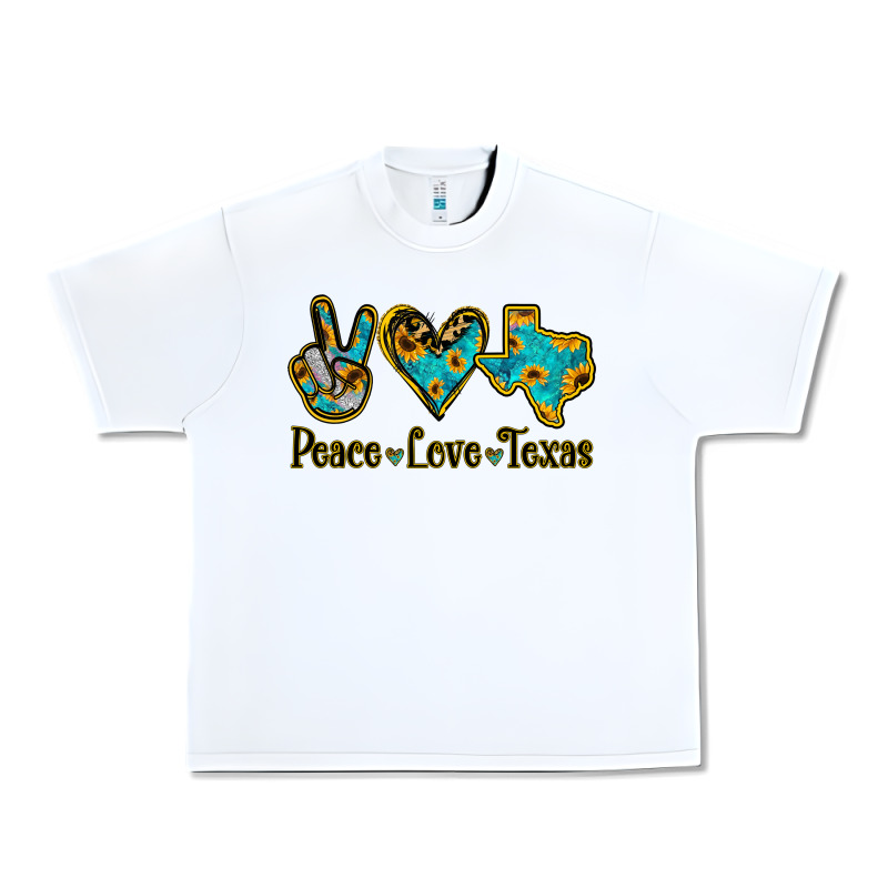 Peace Love Texas Urban Heavy Tee by Bettercallsaul | Teevron