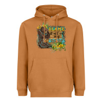 Meerkat Blame It All On My Boots Heavyweight Hoodie - FaDigitalArtStudio