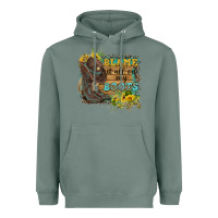 Sage Blame It All On My Boots Heavyweight Hoodie - FaDigitalArtStudio