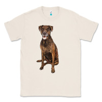 Natural plott hound Classic Tee - LillyAllenDesigns