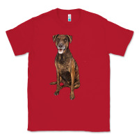 Red plott hound Classic Tee - LillyAllenDesigns