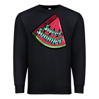 Black sweet summer watermelon 1 Premium Sweatshirt - BundleAndBundleShop