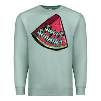 Seafoam sweet summer watermelon 1 Premium Sweatshirt - BundleAndBundleShop